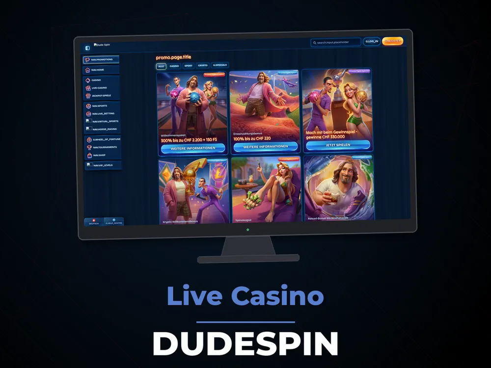 dudespin - Live Casino