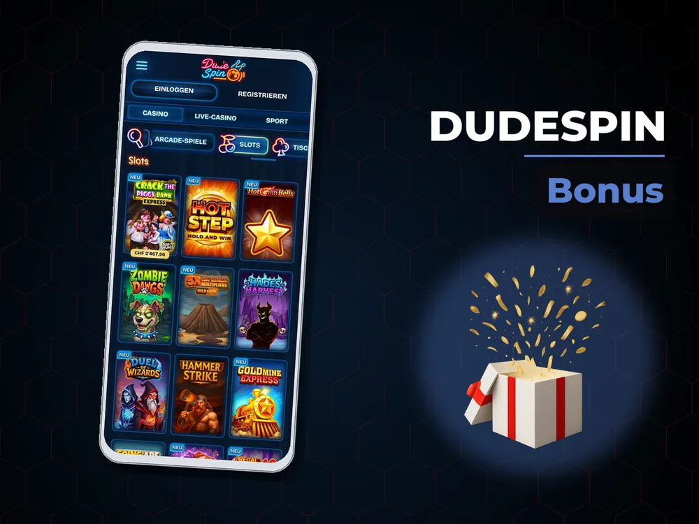 dudespin - Bonus
