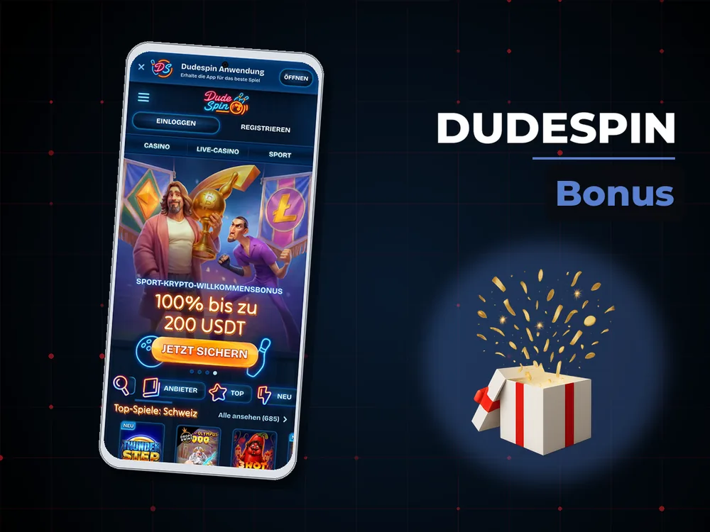 dudespin - Bonus